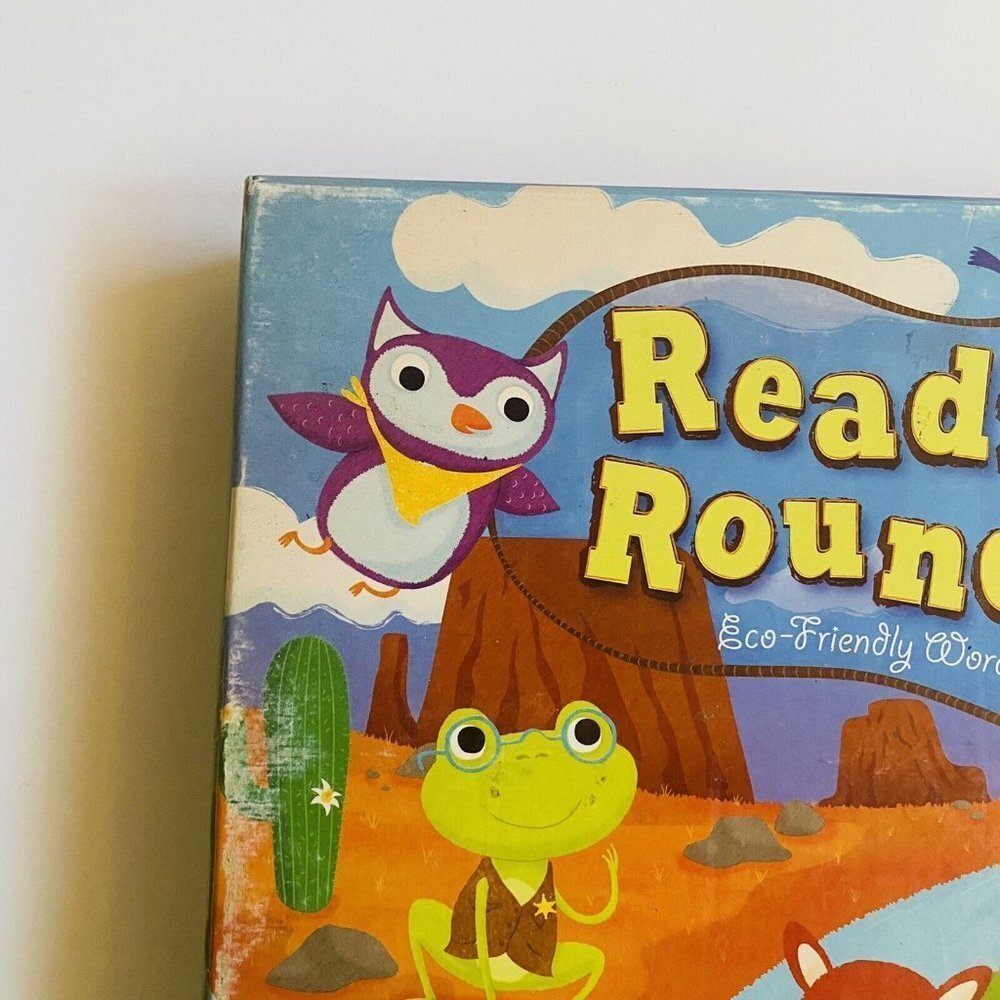 Reading Roundup! Eco Friendly Word Play Board Game Basic Building Block Words - Picture 8 of 11
